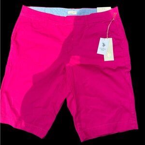 U.S. Polo Assn. Pink Bermuda Shorts Tailored Fit